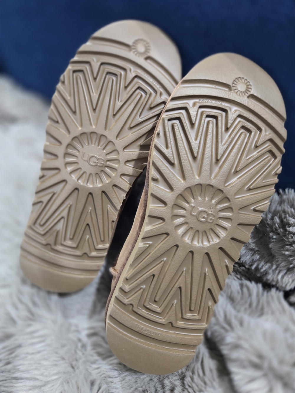 Neutral Taupe Suede Clogs – Plush Lined Slip-Ons, SZ 5.5 - Picture 4 of 5